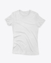 T-Shirt with Round Neck Mockup