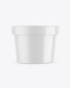 Glossy Cosmetic Cream Jar Mockup