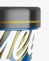 Glossy Cosmetic Cream Jar Mockup