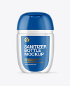 Clear Sanitizer Bottle Mockup Clear Sanitizer Bottle Mockup