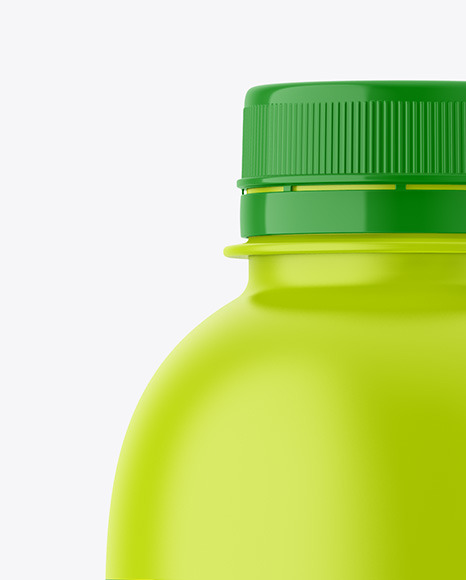 Matte Plastic Bottle Mockups