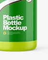 Matte Plastic Bottle Mockups