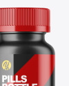 Matte Pills Bottle Mockup