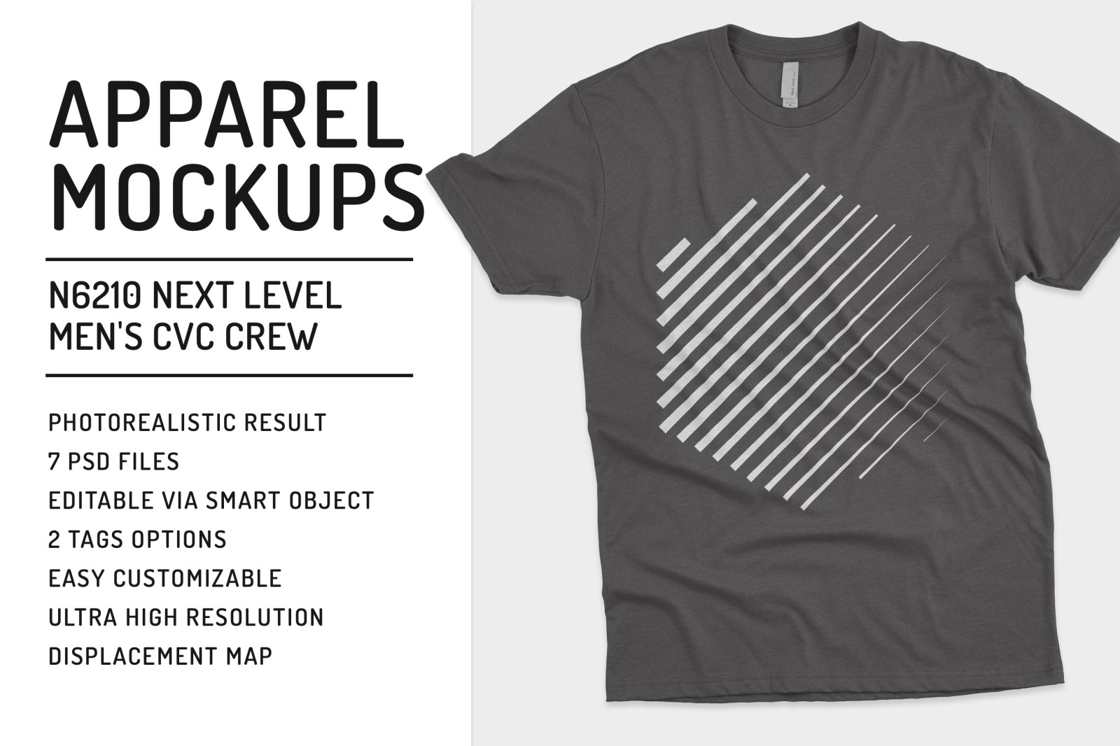 Mens CVC Crew Mockups Mens CVC Crew Mockups
