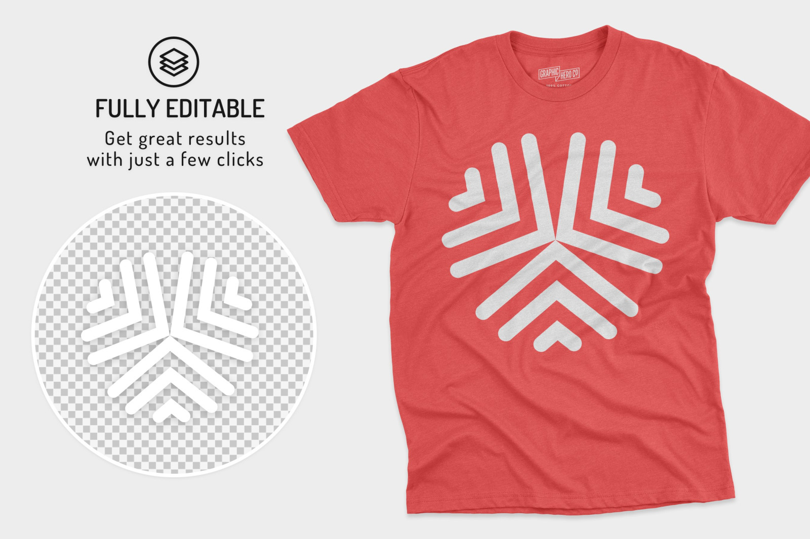 Mens CVC Crew Mockups Mens CVC Crew Mockups