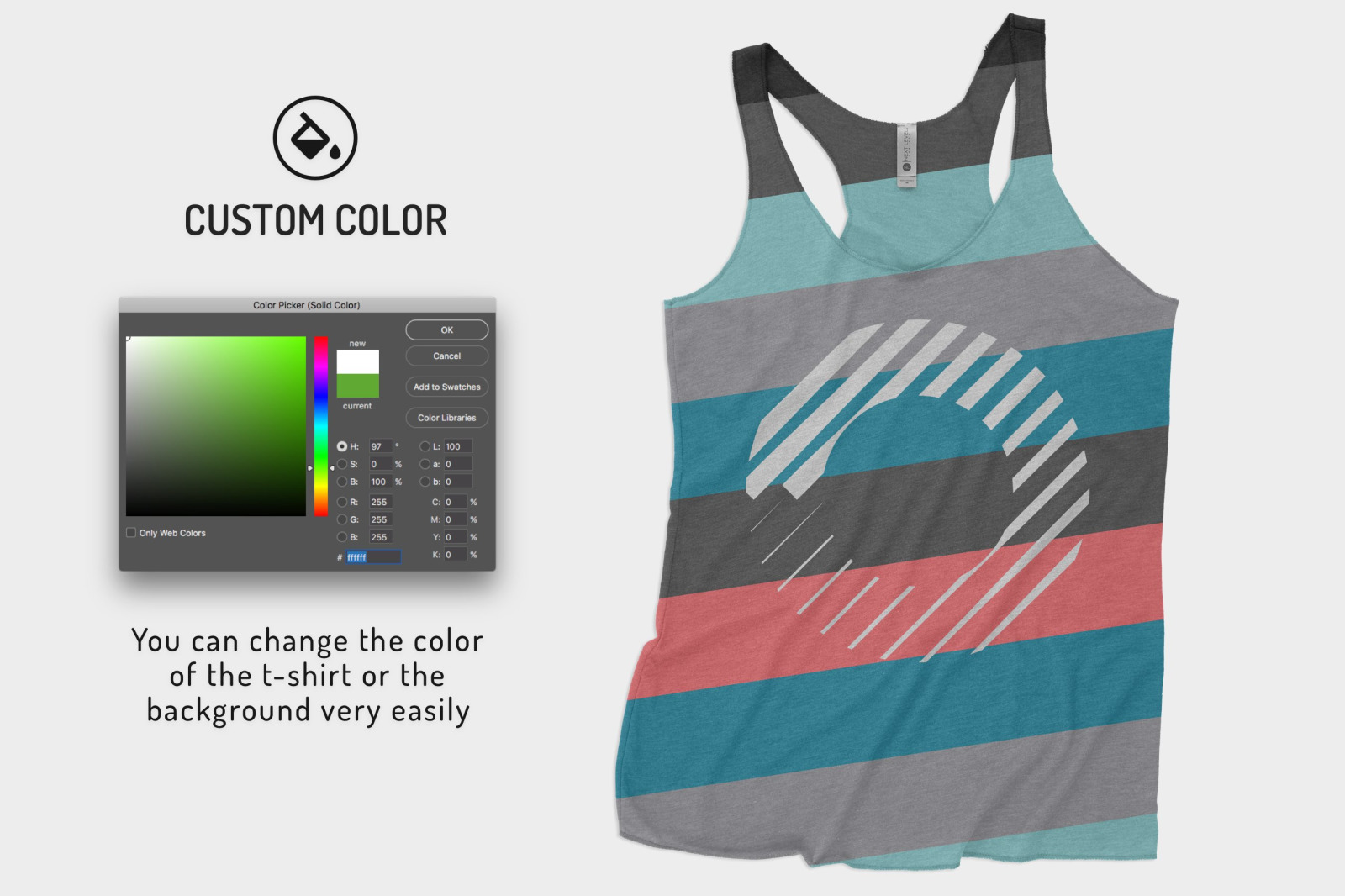 Tri-Blend Racerback Tank Mockups Tri-Blend Racerback Tank Mockups
