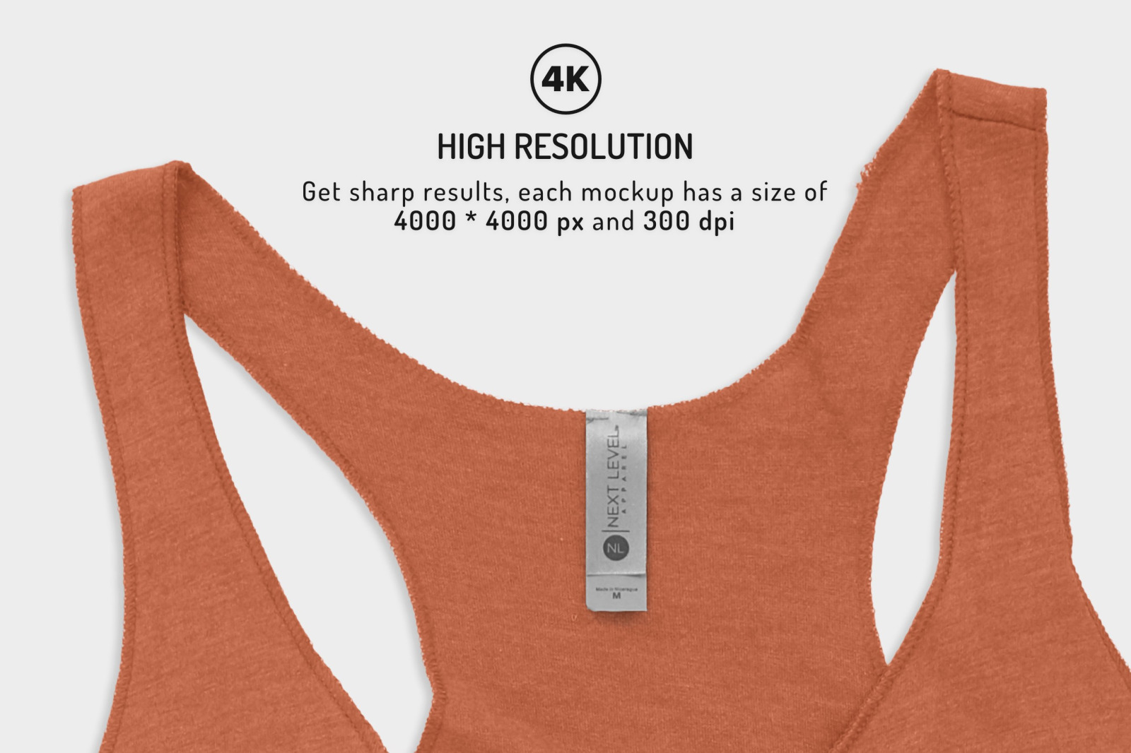Tri-Blend Racerback Tank Mockups Tri-Blend Racerback Tank Mockups
