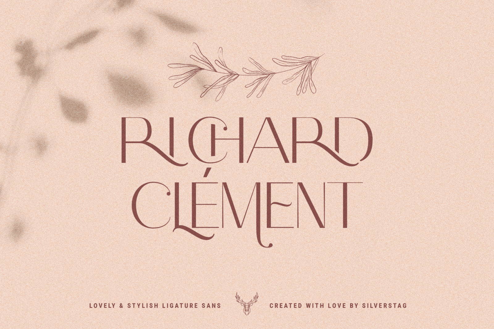 Celine - Chic Ligature Sans Font & Extras Celine - Chic Ligature Sans Font & Extras