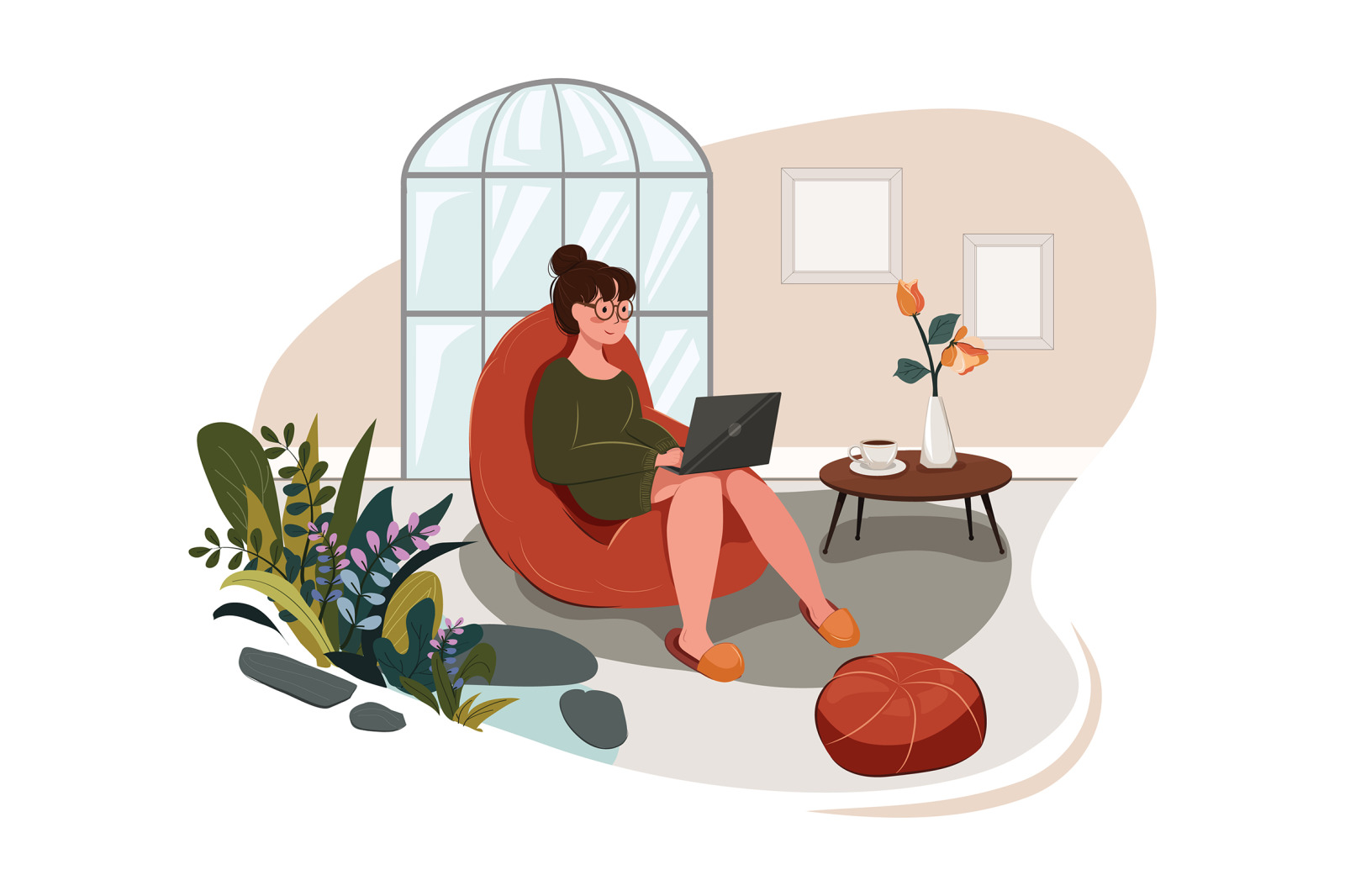 M87_Work from home Illustrations M87_Work from home Illustrations