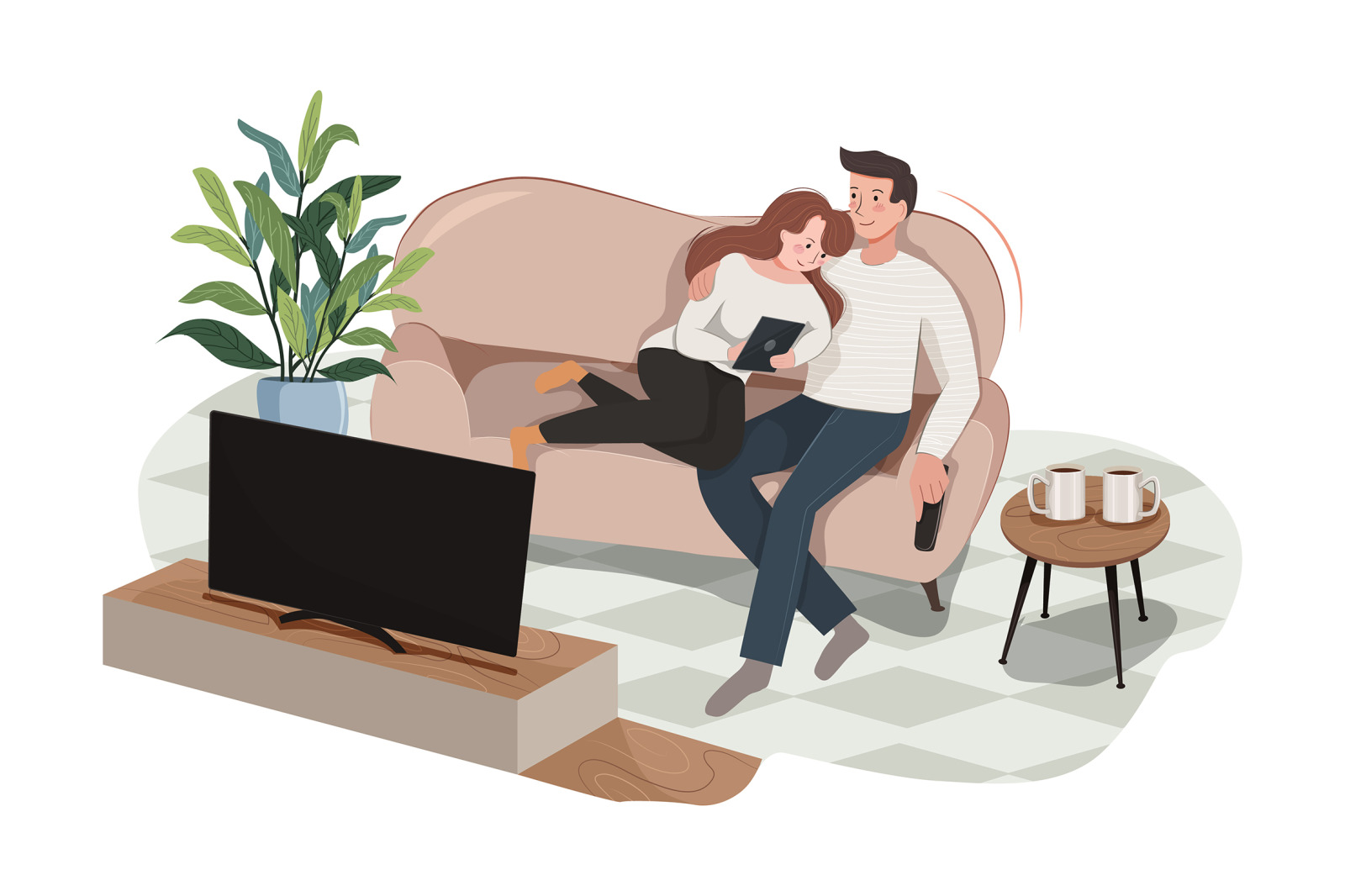 M87_Work from home Illustrations M87_Work from home Illustrations
