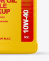 Motor Oil Bottle Mockup