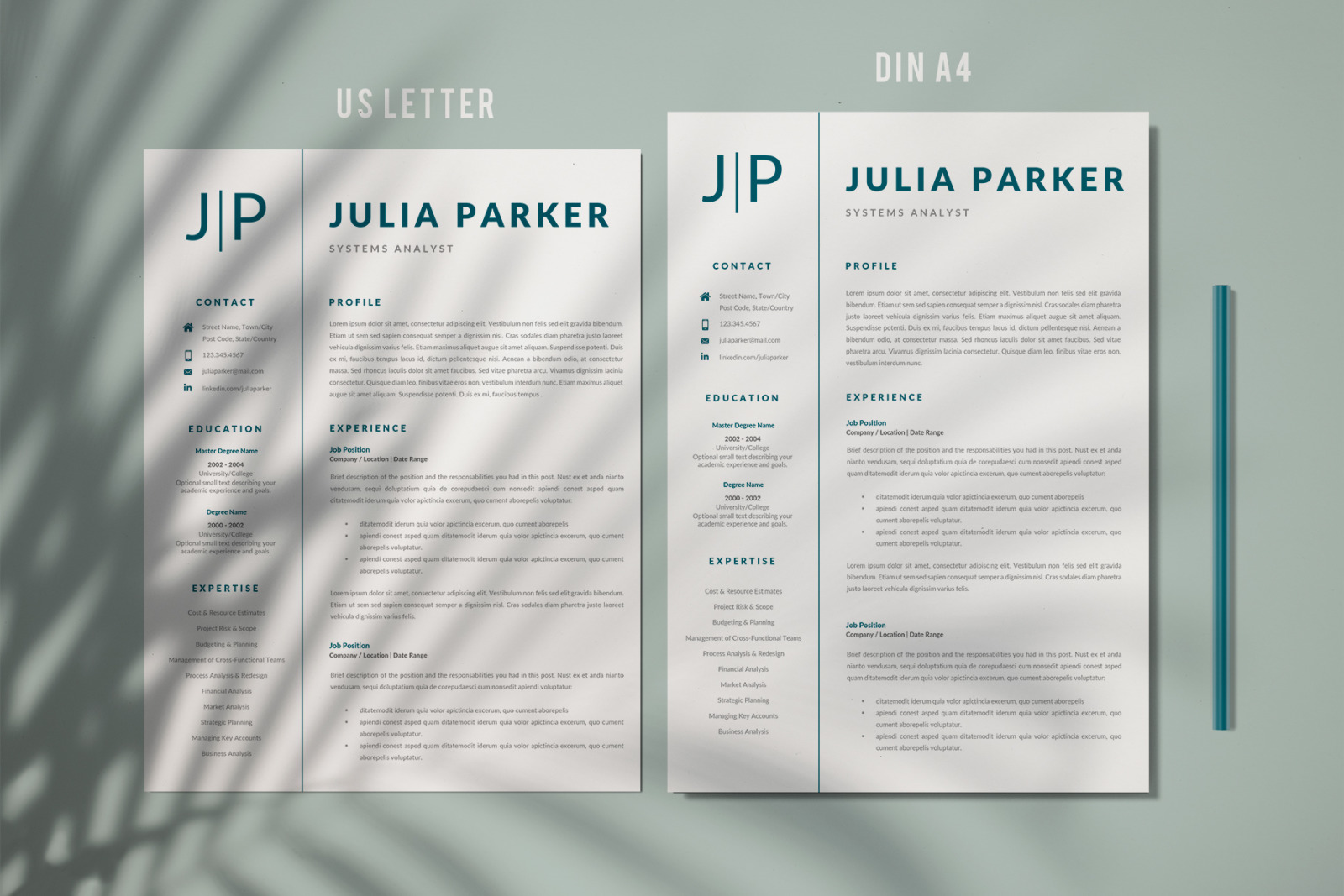 Cover Letter Template for Resume, References and Professional CV Resume format for Word and Pages Cover Letter Template for Resume, References and Professional CV Resume format for Word and Pages