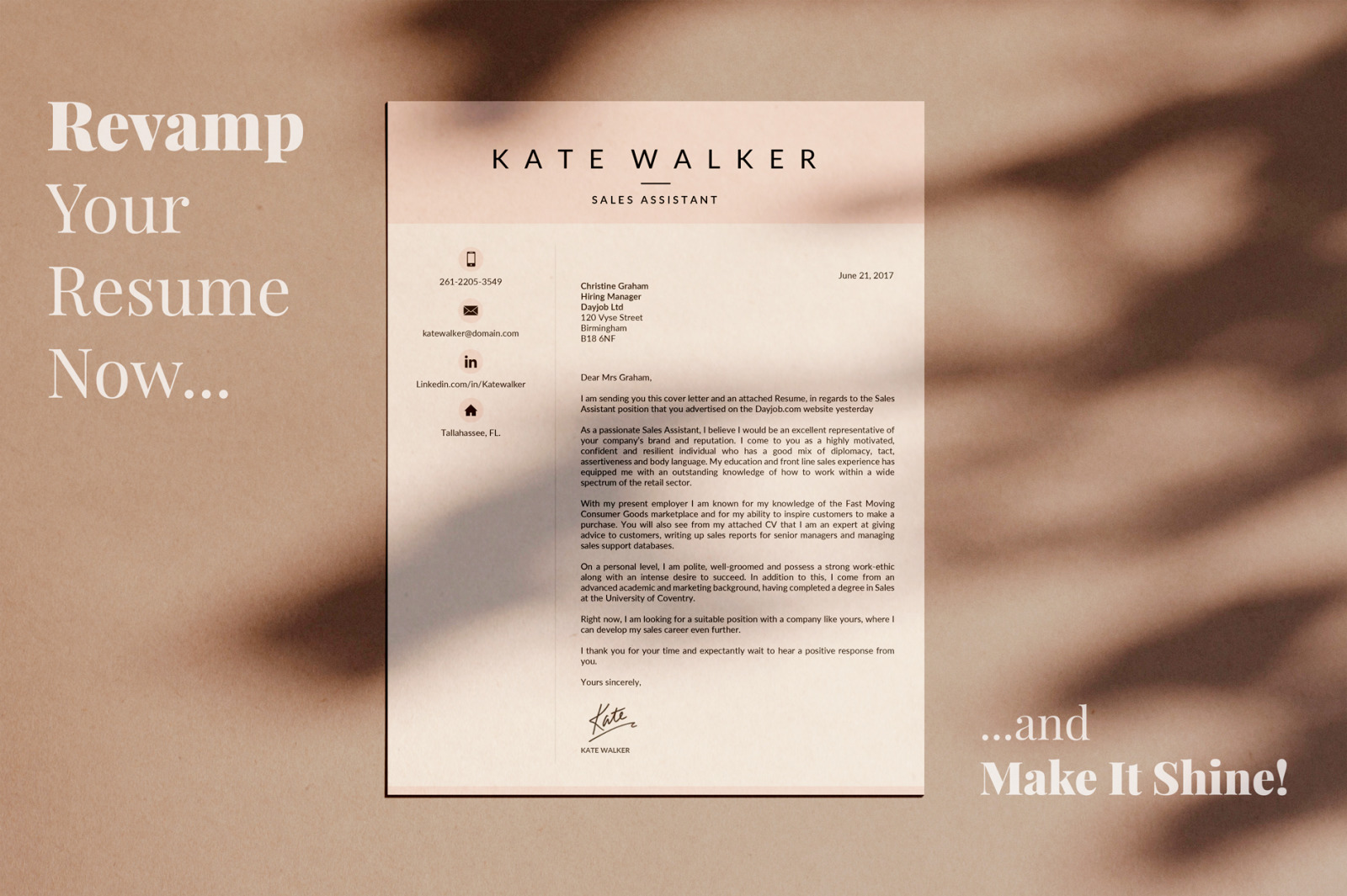 Professional Resume Template and Cover Letter for Administrative Assistant. Instant downoad resume Professional Resume Template and Cover Letter for Administrative Assistant. Instant downoad resume