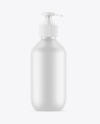 Matte Soap Bottle Mockup