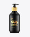 Matte Soap Bottle Mockup