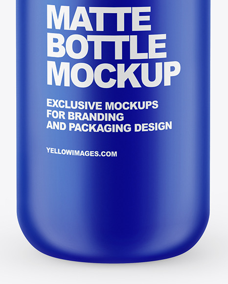 Matte Pump Bottle Mockup