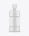 Matte Plastic Bottle Mockup