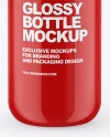 Glossy Pump Bottle Mockup