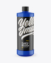 Glossy Plastic Bottle Mockup