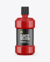 Glossy Plastic Bottle Mockup