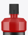 Glossy Plastic Bottle Mockup