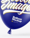 Matte Balloon Mockup