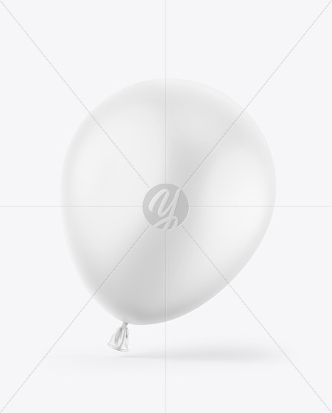 Matte Balloon Mockup