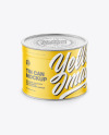 Matte Tin Can Mockup