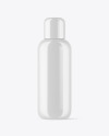 Glossy Plastic Bottle Mockup