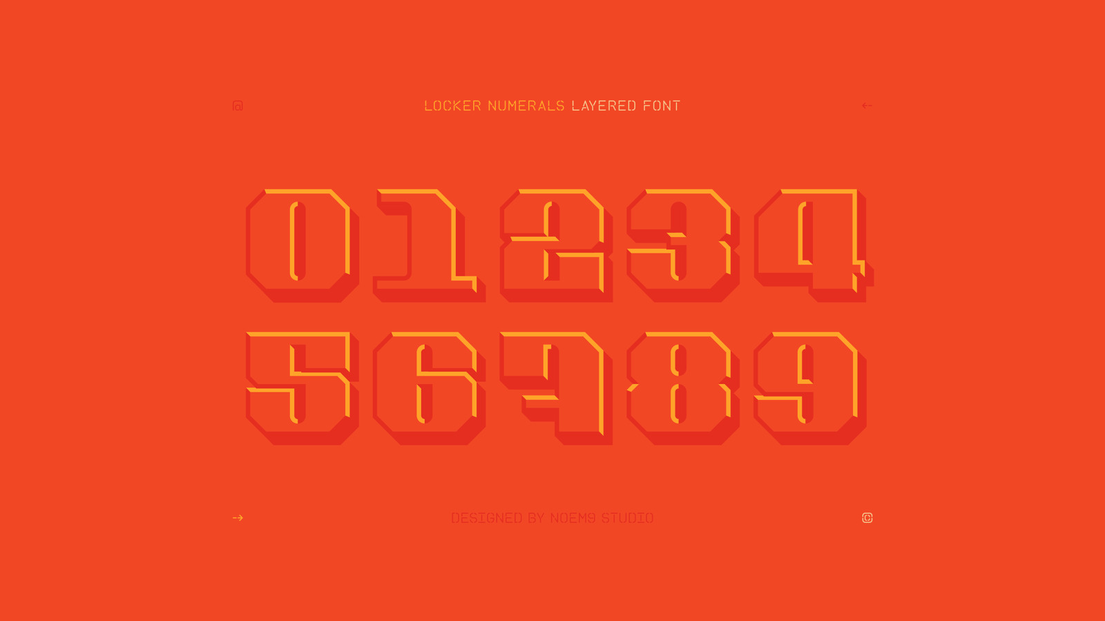 Locker Numerals Locker Numerals