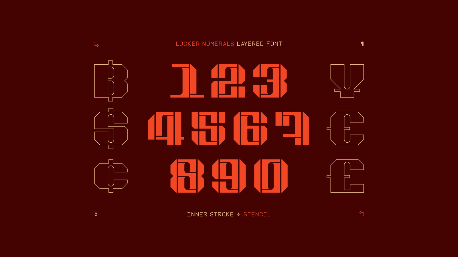 Locker Numerals Locker Numerals