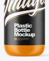 Matte Plastic Bottle Mockup