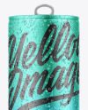 Matte Metallic Can Mockup Matte Metallic Can Mockup