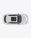 Coupe Crossover SUV Mockup - Top View