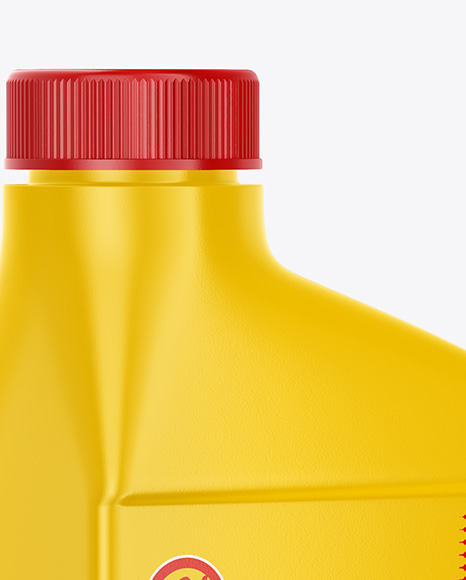 Motor Oil Bottle Mockup