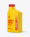 Motor Oil Bottle Mockup