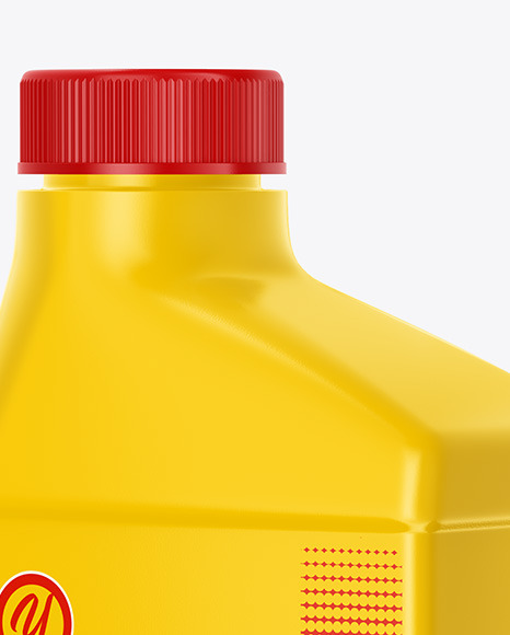Motor Oil Bottle Mockup