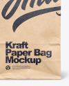 Kraft Paper Bag Mockup