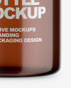 Amber Pills Bottle Mockup