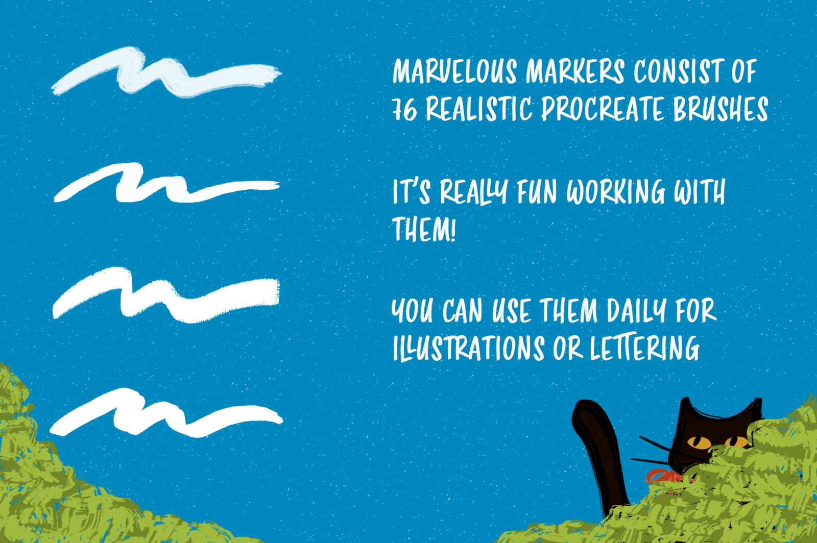 76 Marvelous Markers for Procreate 76 Marvelous Markers for Procreate