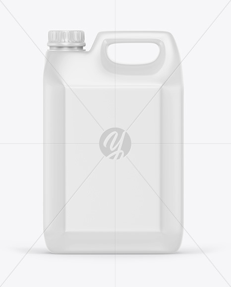 Plastic Jerrycan Mockup