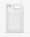 Plastic Jerrycan Mockup