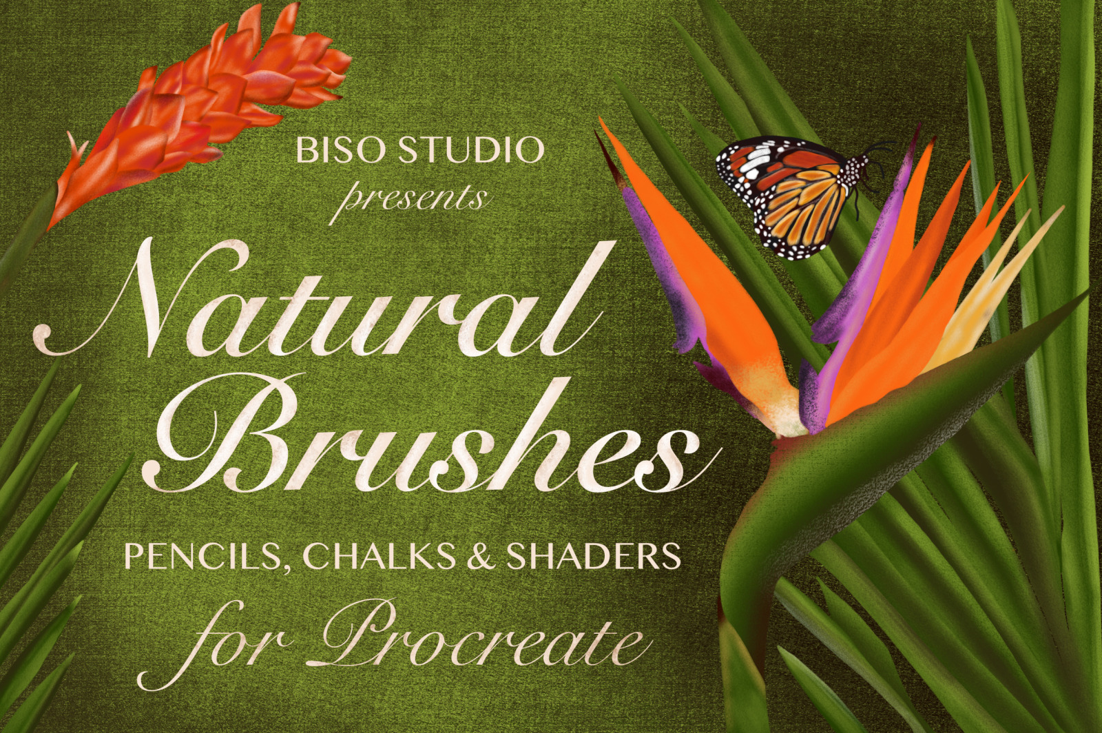 Natural Brushes for Procreate