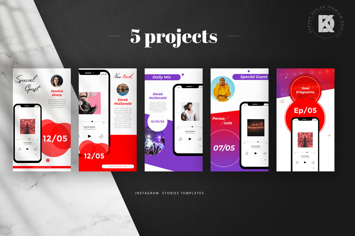 Podcast & Music Instagram Stories Podcast & Music Instagram Stories