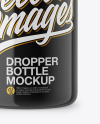 Glossy Dropper Bottle Mockup