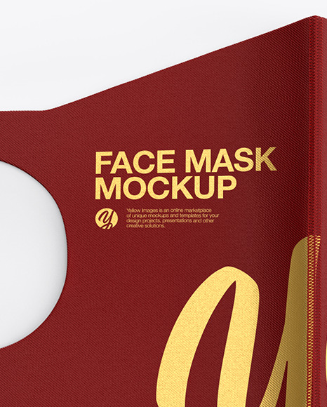 Face Mask Mockup