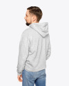 Man in a Hoodie Mockup