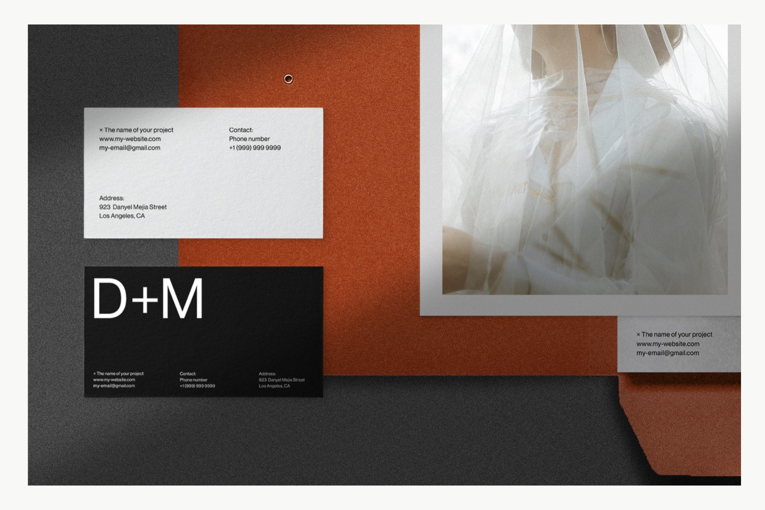 Folder Stationery Branding Mockup