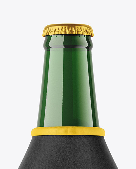 Beer Bottle Holder Mockup