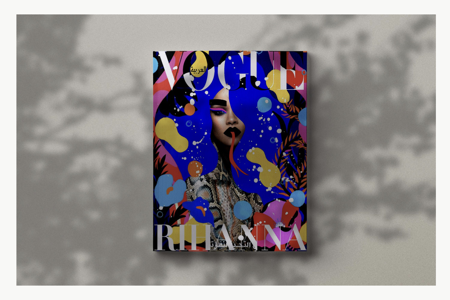 Magazine Cover Mockup Magazine Cover Mockup